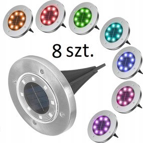 Világító Rgb Kerti Lámpák 8 db