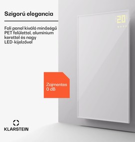 Klarstein Wonderwall Smart Bornholm, infravörös hősugárzó, 60 x 100 cm, 800 W, applikáció