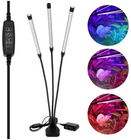 Brilagi-LED Dimmelhető lámpa klipsszel növények termesztésére VITABLOOM 3xLED/10W/230V