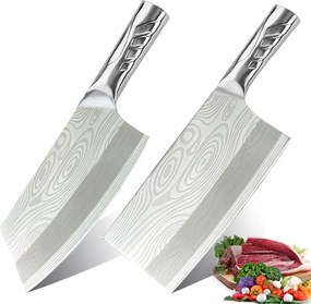 2 Kínai kés,Séf kés,húsvágó kés,univerzális kés,konyhai kés