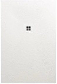 AREZZO design SOLIDSoft zuhanytálca 120x90 cm, FEHÉR, színazonos lefolyóval (2 doboz)