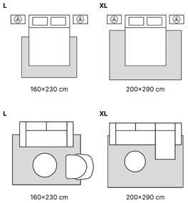 Zsályaszínű kézi szövésű gyapjúkeverék szőnyeg 200x290 cm Henley Sage – Asiatic Carpets