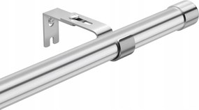 Ablakfüggöny 76-365 cm-es, kupakgombokkal, konzolokkal, állítható