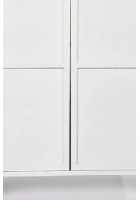 Fehér fém tálalószekrény 35x150 cm Miya – White Label