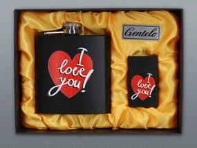 Csípő Lombik Öngyújtó I Love You Szív 4315