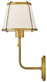 Hinkley HK-CLARKE1-DBR-OW - Fali lámpa CLARKE 1xE27/40W/230V réz/fehér