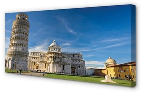 Canvas képek Olaszország Ferde torony székesegyház 100x50 cm