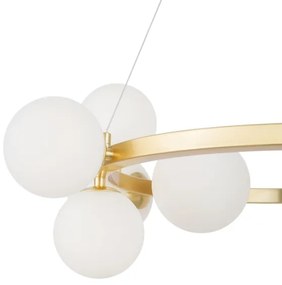 Maytoni MOD545PL-11BS - Csillár zsinóron DALLAS 11xG9/28W/230V arany