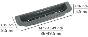 Wenko Fino teleszkopikus szűrő mosogatóba 36-49,5 cm, szürke