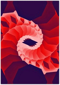 Poszterek 70x100 Piros kanyar