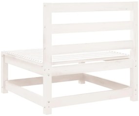 2 db tömör fenyőfa kerti középső kanapé