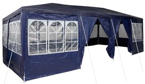 Buli Sátor 12 Kék Oldalfallal Kék 8x4 m PE
