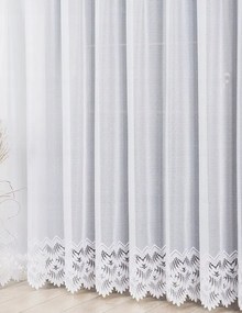 Jacquard függöny varrott szalag béka alagút sima 400x240