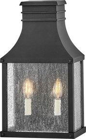 Hinkley lighting klasszikus kültéri fali lámpa beacon hill fekete átlátszó elshk-beacon-hill7mb IP44