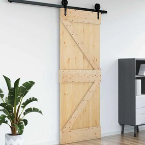NARVIK tömör fenyőfa ajtó 70 x 210 cm