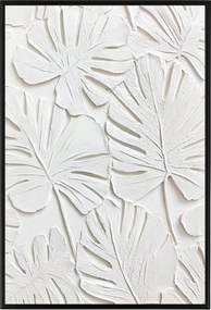 Poszter Keret Alumínium Dombormű Levél Lenyomat Monster Pálma 3D 40x60
