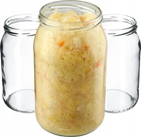 8x Befőttesüveg 900ml Mézes Lekvár