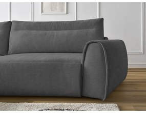 Szürke sarokkanapé Aden – Bobochic Paris