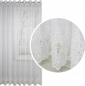 Függöny Napellenző Hímzés Alul Függöny 500x250 cm