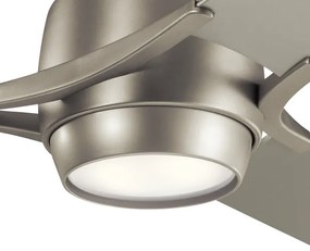 Kichler KLF-ZEUS-60-BN -LED Dimmelhető mennyezeti ventilátor ZEUS LED/10W/230V + távirányító