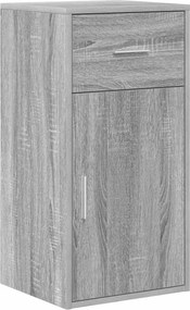 vidaXL Széf fiókkal Szürke Sonoma 38 x 34 x 75 cm