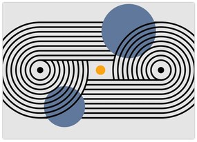 Kép - Minimalista absztrakció N⁰3 (70x50 cm)