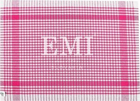 EMI piros kockás konyharuha szett 3 db