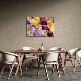Absztrakció kép - festmény (70x50 cm)
