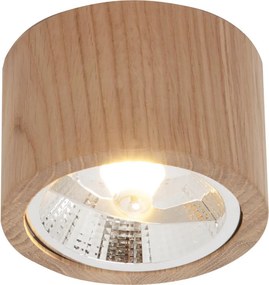 ZUMA LINE 3010103 OAK Hengeres Mennyezeti Lámpa Faipari GU10/ES111 IP20