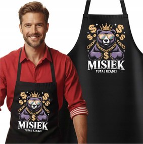 Vicces Kötény A Férj Barátjának Valentin Napra Születésnapra Maci Uralkodik