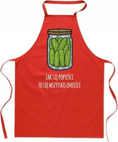 Konyhai Kötény Uborka Mintás Uborka Befőttesüveg