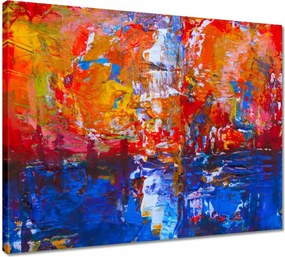 Våszonkép 50x40 Absztrakt Katia