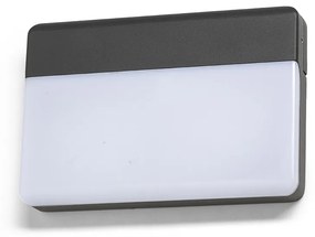 RENDL R13756 GAVIN LED kültéri lámpa, fali IP65 antracit tej akril