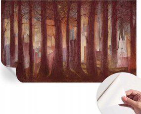 Modern öntapadós fali fotótapéta Rejtélyes tájkép 416x254 cm