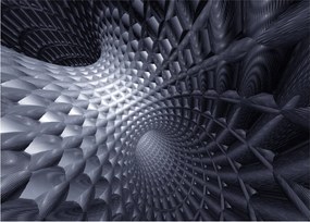 Kép - Absztrakció 3D (üvegen) (70x50 cm)