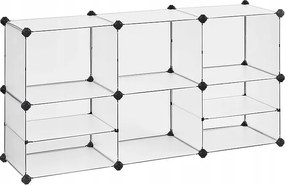 Cipősszekrény Songmics 124 x 64 x 31,5 cm fehér