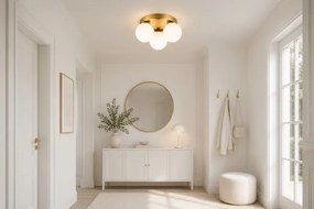 Brilagi - Mennyezeti lámpa MILO 3xE27/60W/230V Ø 35 cm aranyszínű