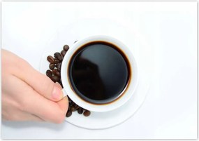 Poszterek 100x70 Kis fekete pita az ágyban