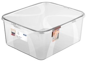 Műanyag tárolódoboz fedéllel 19 l Lona - Rotho