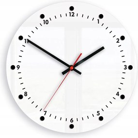 Kerek klasszikus falióra csendes akril fali mechanizmussal