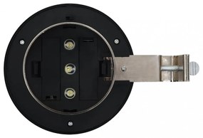 12 db fehér kerek kültéri napelemes LED lámpa 12 cm