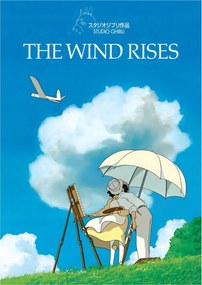 Poszter The Wind Rises Szétszakad a szél Studio Ghibli Anime
