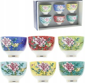 Csészék Teás- És Gyógynövényes Csészék 6 db-os Csésze Ajándék Porcelán Szett