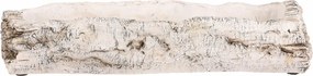 Virágtartó - virágláda, nyírfa utánzat, 39 x 14 x 8 cm, 39 cm