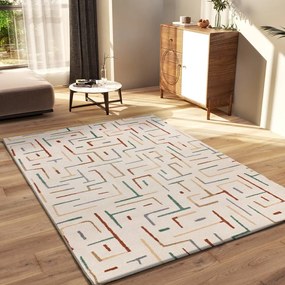Krémszínű szőnyeg 80x150 cm Beruti – Universal