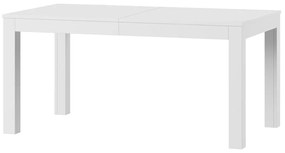WENUS bővithető étkezőasztal, fehér