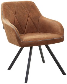 Étkezőszék szett 2 db Manly (aranybarna). 1009984