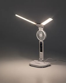 Rabalux 74030 - NOVILO LED dimmelhető asztali lámpa ventilátorral LED/7W/5V