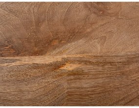 Mangófa tárolóasztal 40x60,5 cm Organic – Leitmotiv