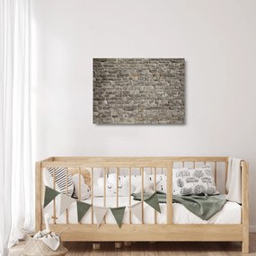 Egy téglafal képe (üvegen) (70x50 cm)